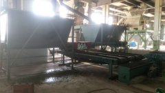 构树饲料,青储饲料皮带配料秤安装现场